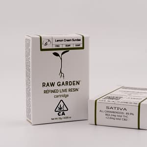 Raw Garden Live Resin Cart