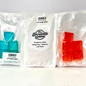 Ms. Incredible Edibles 100mg Live Resin Cubes
