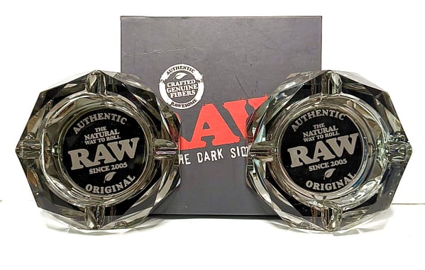 Raw Glass Ashtray