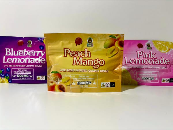 Mackie Fresh x Rx Ganja 1000mg Gummies