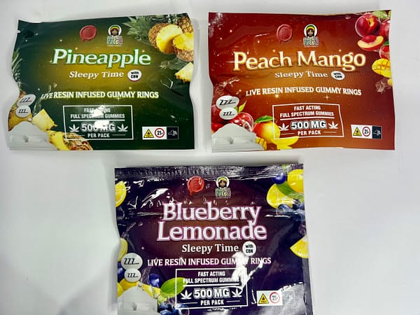 Mackie Fresh x Rx Ganja Sleepytime Gummies