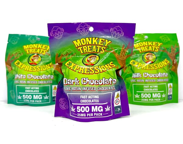 Monkey Treats Expressions Rosin Chocolate