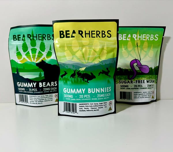 Bear Herbs 500mg Gummies