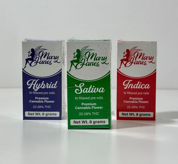 Mary Jane Cannarette 10 Pack
