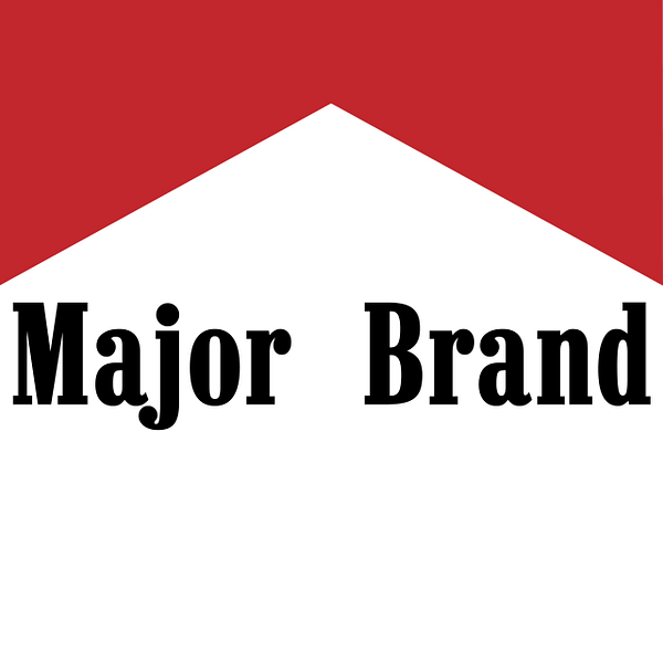 Major Brand Red Carton