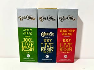 Big Chief Live Resin Disposable