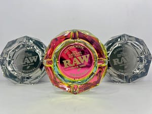 Raw Glass Ashtray