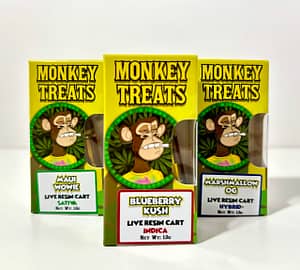Monkey Treats Live Resin Cart