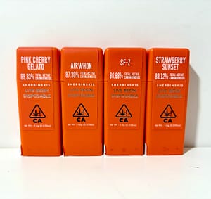 Sherbinskis 1g Live Resin Disposable