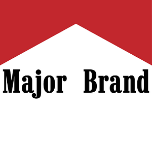 Major Brand Red Carton