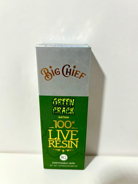 Big Chief Live Resin Disposable - Image 2