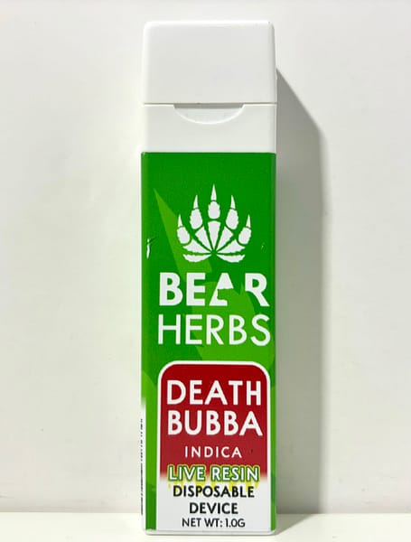 Bear Herbs 1g Live Resin Disposable - Image 2