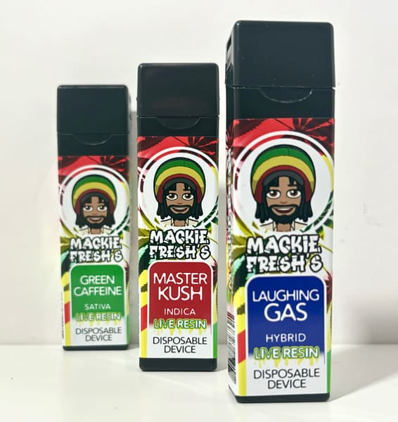 Mackie Fresh 1g Live Resin Disposable - Image 2
